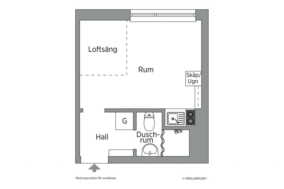 Bostadsrätt, Karlsrogatan 86a, Sommaro, Uppsala