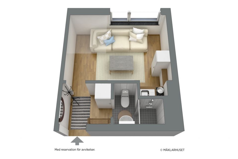 Bostadsrätt, Karlsrogatan 86a, Sommaro, Uppsala