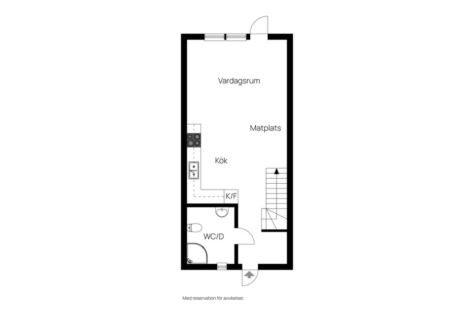 Radhus, Hindergårdsgatan 49A, Rynningeåsen, Örebro