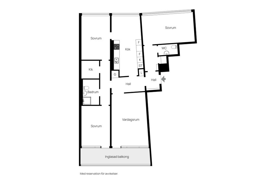Bostadsrätt, Kometvägen 9, Grindtorp, Täby