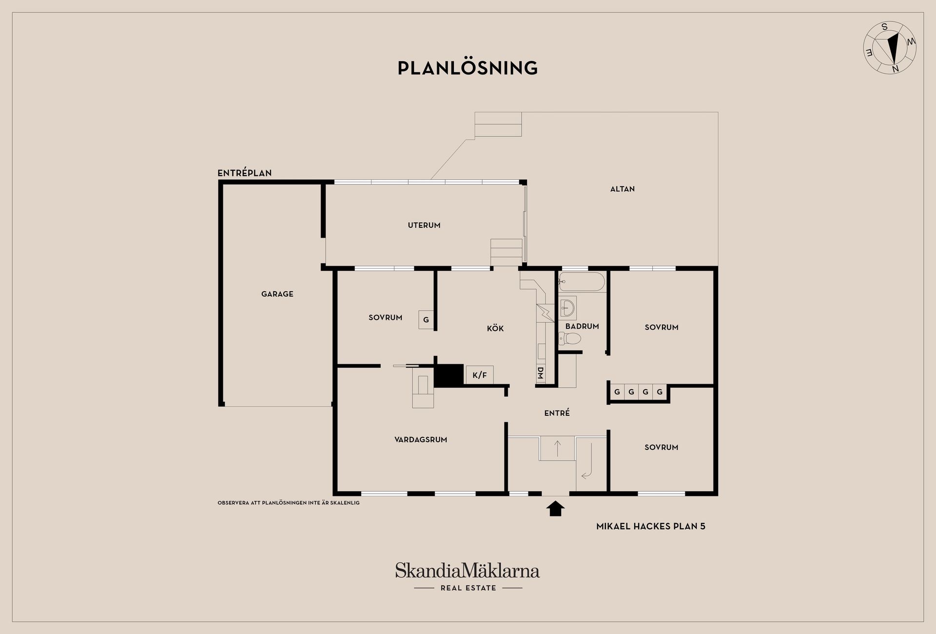 Villa, Mikael Hackes plan 5, Mjölby