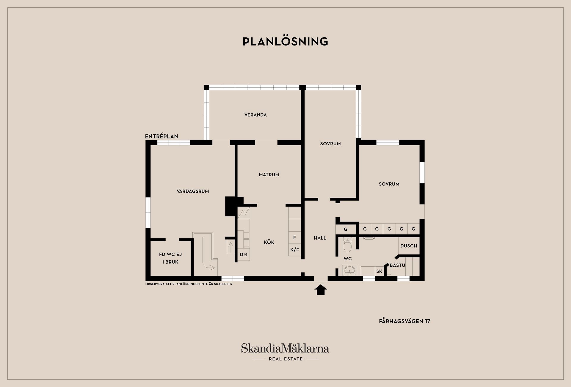 Villa, Fårhagsvägen 17, Saltarö, Värmdö