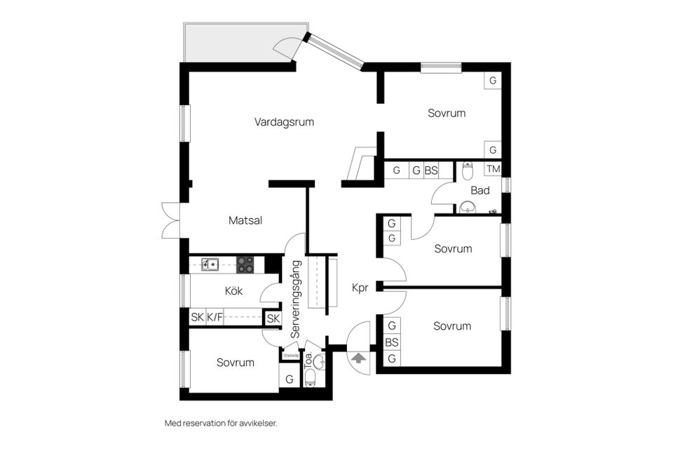 Bostadsrätt, Västergatan 25 B, Haga, Sundsvall