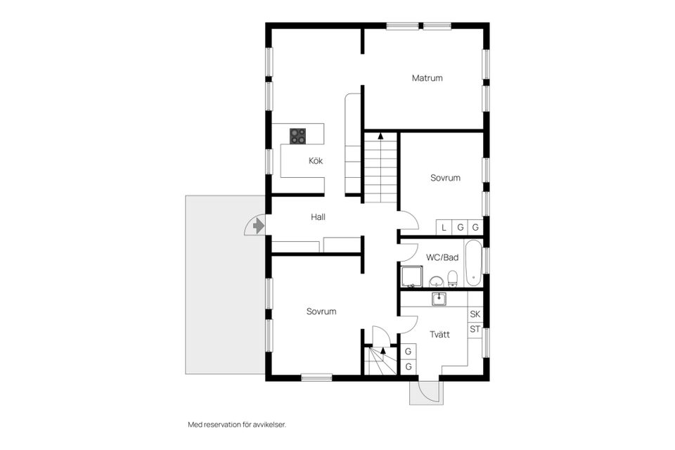 Villa, Hamnvägen 15, Centralt - Gransäter, Norrtälje