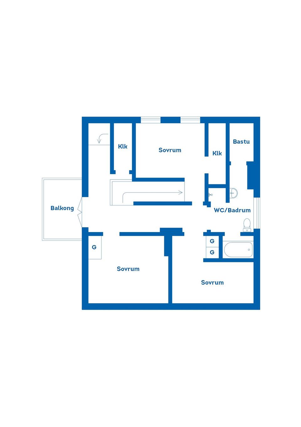 Villa, Bangårdsgatan 19, Hemsta, Gävle