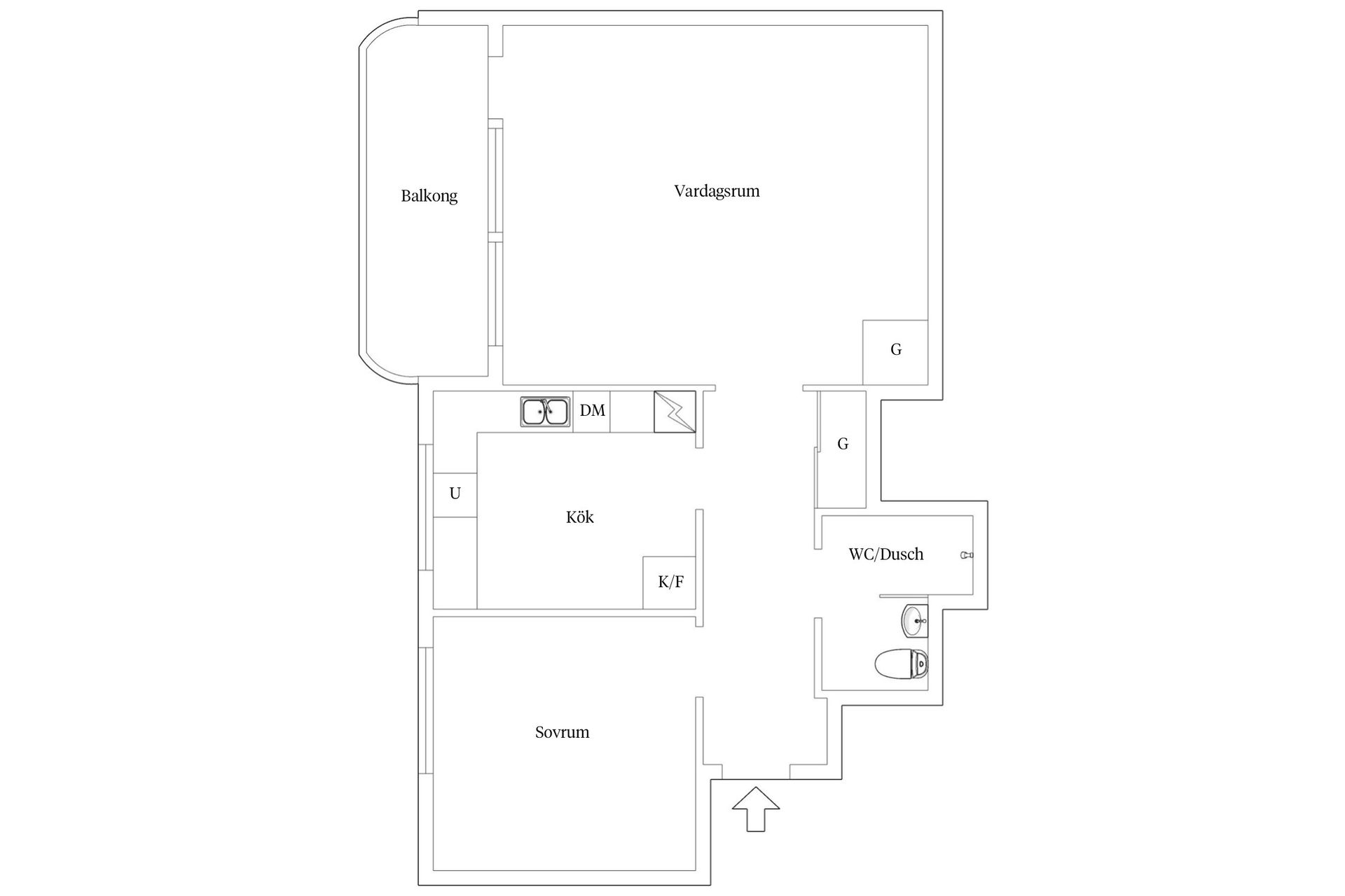Bostadsrätt, Norbergsgatan 4A, Lund - Centrum, Lund