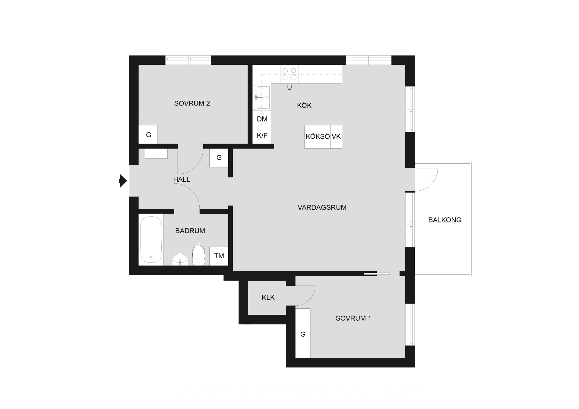 Bostadsrätt, Blekholmsterrassen 5, våning 8, Norrmalm - Kungsholmen - City, Stockholm