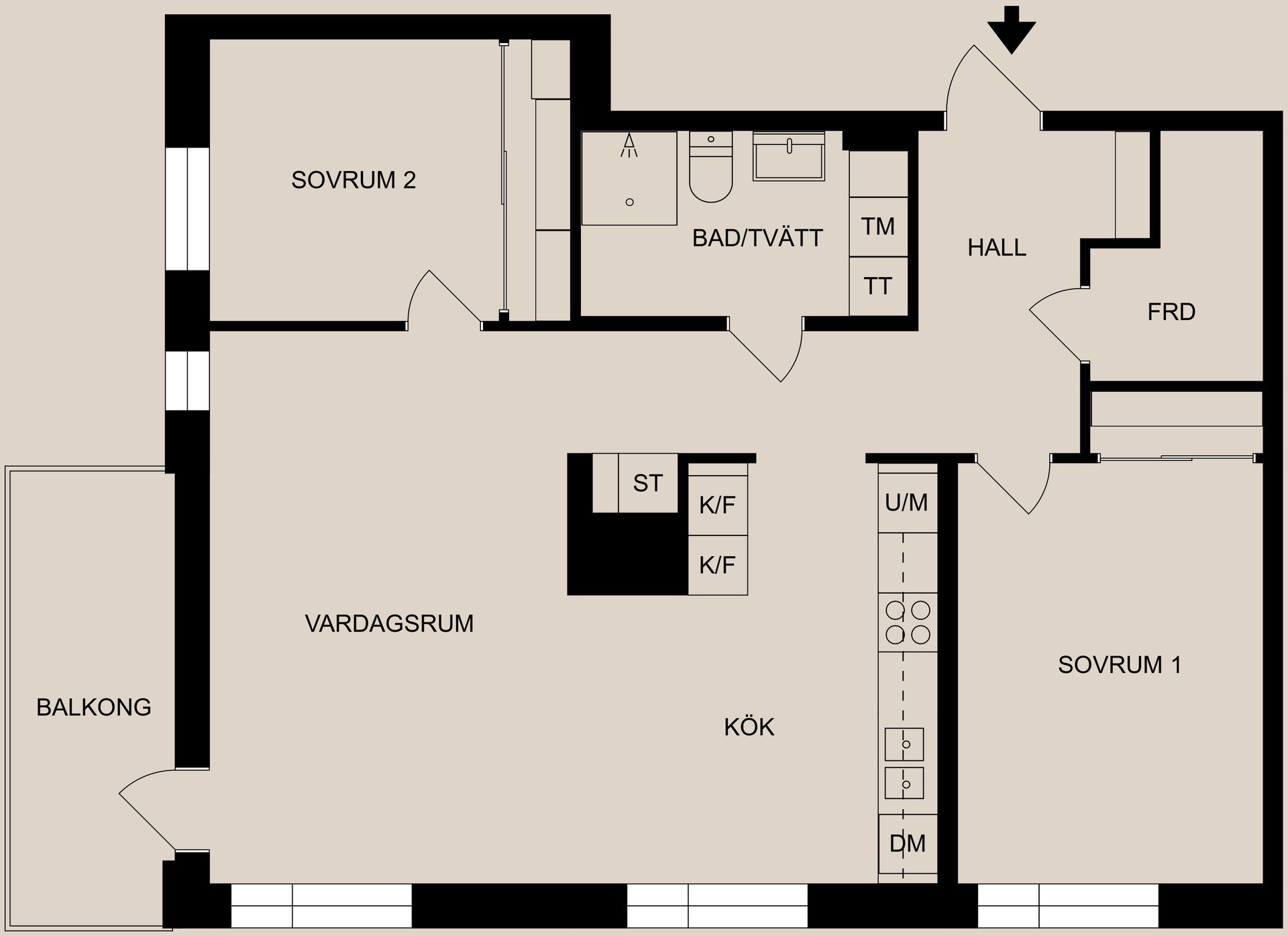 Bostadsrätt, Bråviksvägen 69, Lindö Strand, Norrköping