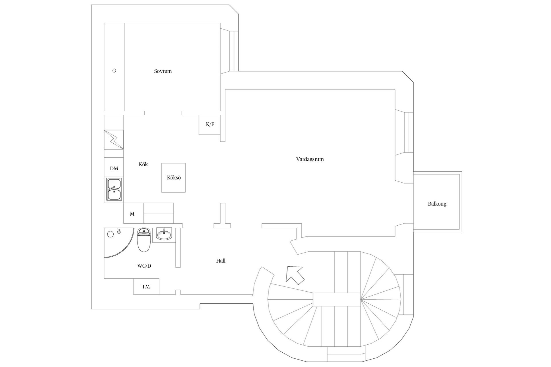 Bostadsrätt, Linnégatan 37B, Linné, Göteborg
