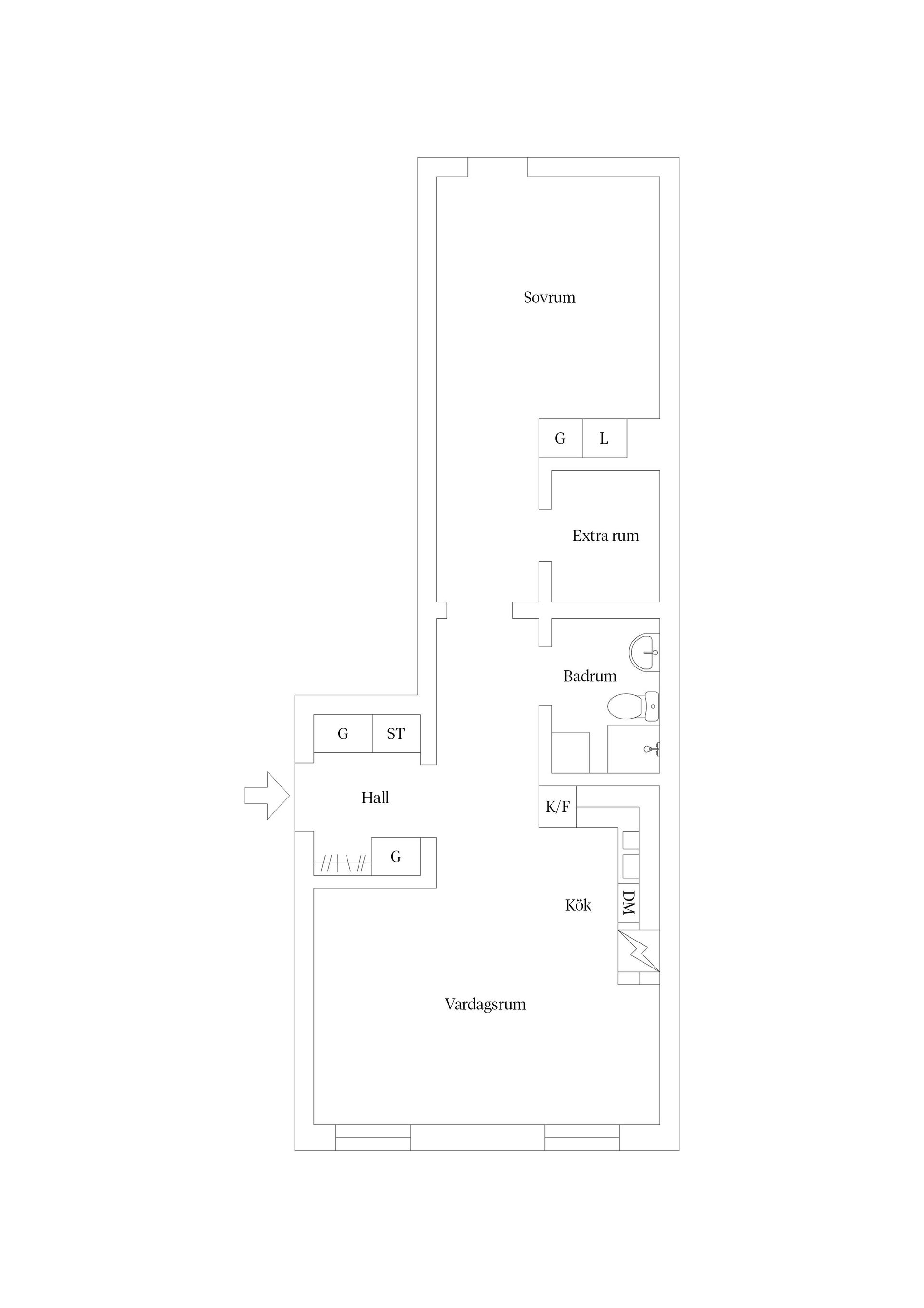 Bostadsrätt, Råbyvägen 55E, Kapellgärdet, Uppsala