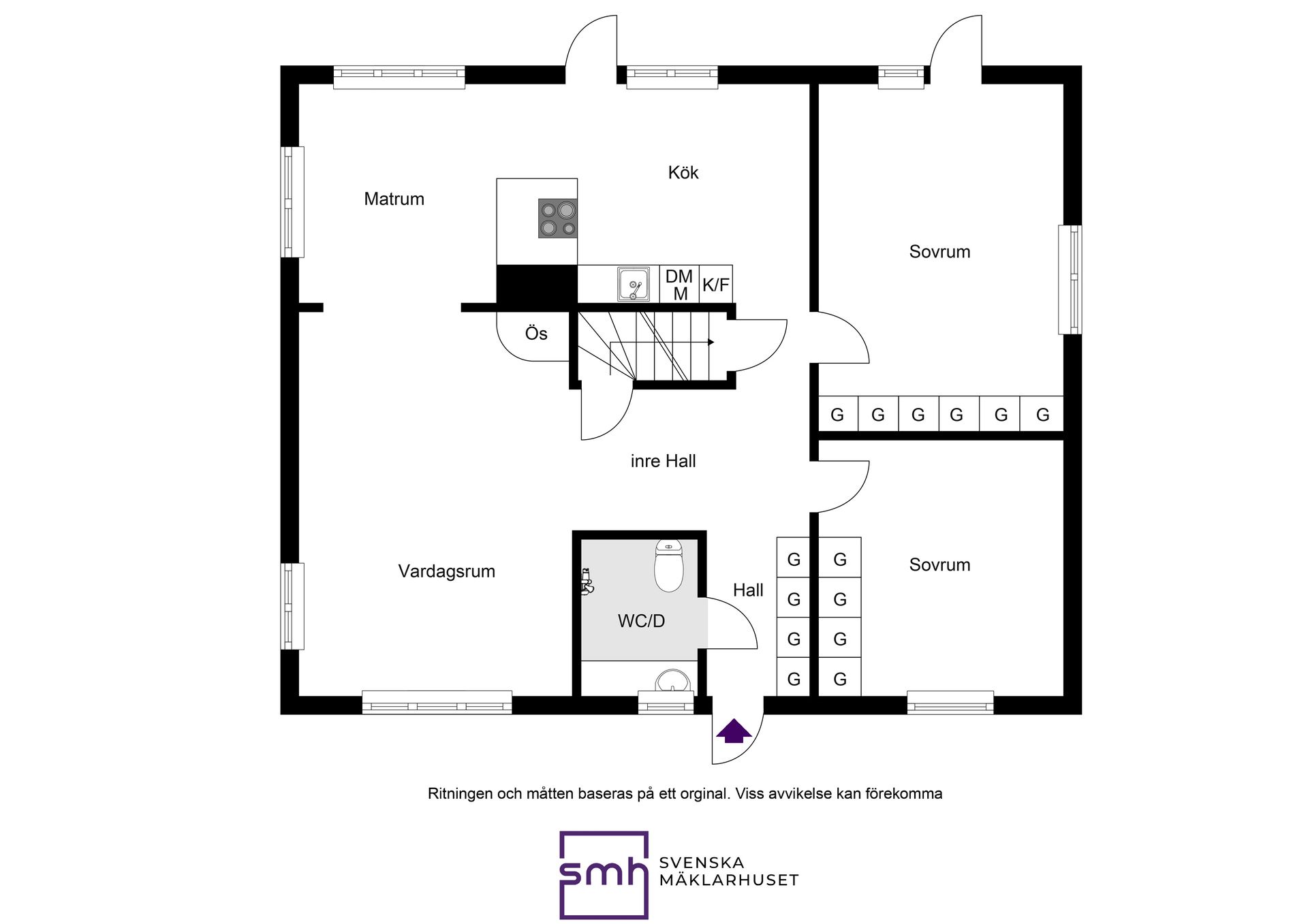 Villa, Stenhammarsvägen 6, Bromma / Bromma kyrka, Stockholm