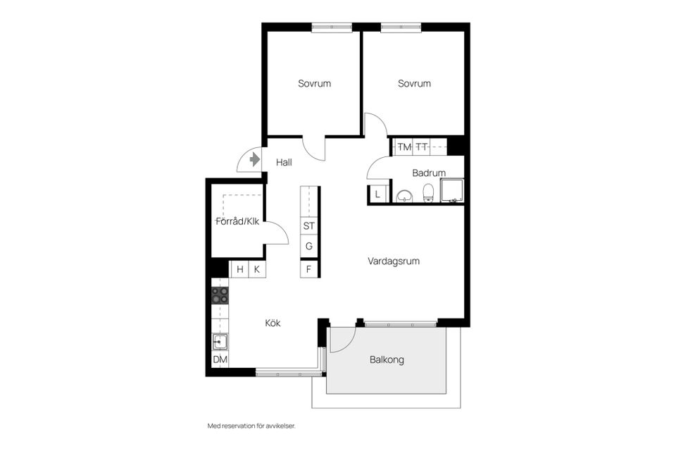 Bostadsrätt, Gösta Wahlströms Väg 10, Rickomberga, Uppsala