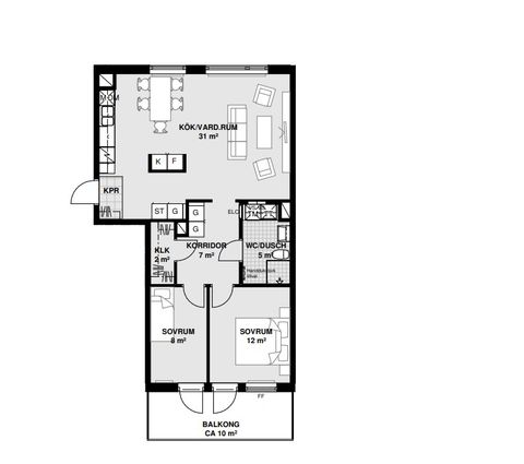 Bostadsrätt, Spelargången 2, Partille Port, Partille