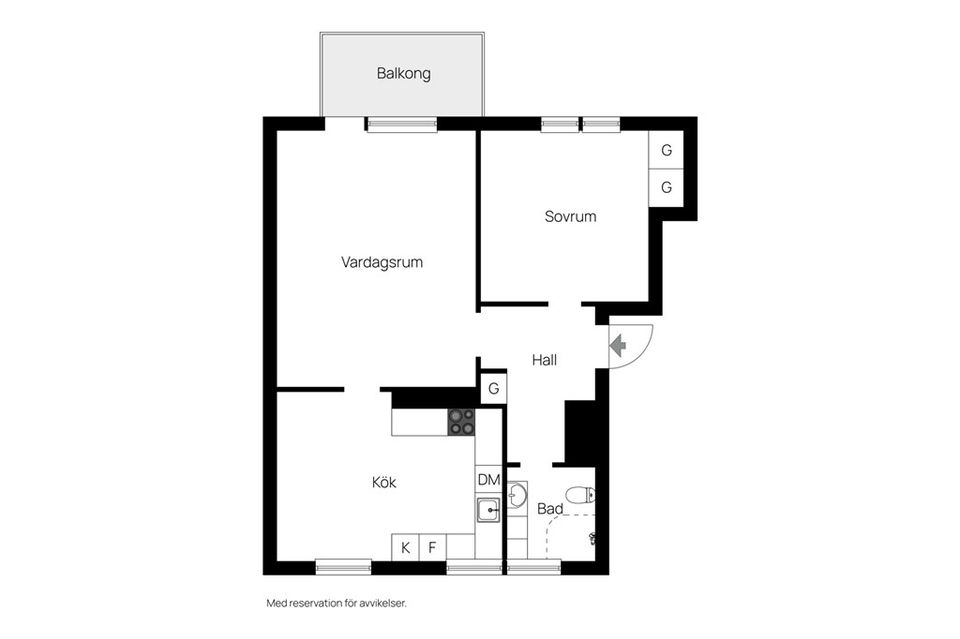 Bostadsrätt, Sulitelmavägen 22, vån 3/3, Traneberg, Stockholm