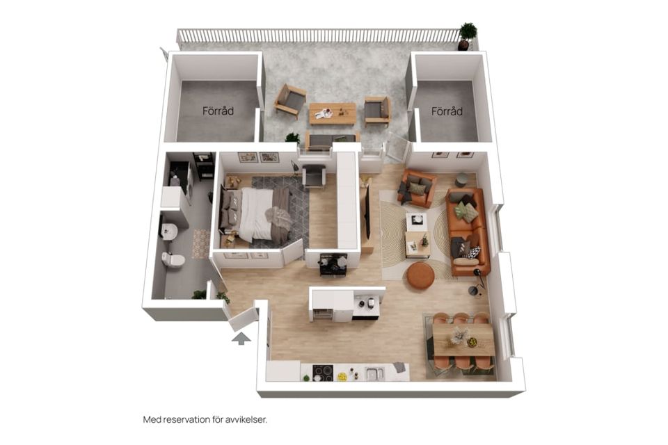 Bostadsrätt, Västra Hedängsvägen 1 B - B16, Bollebygd