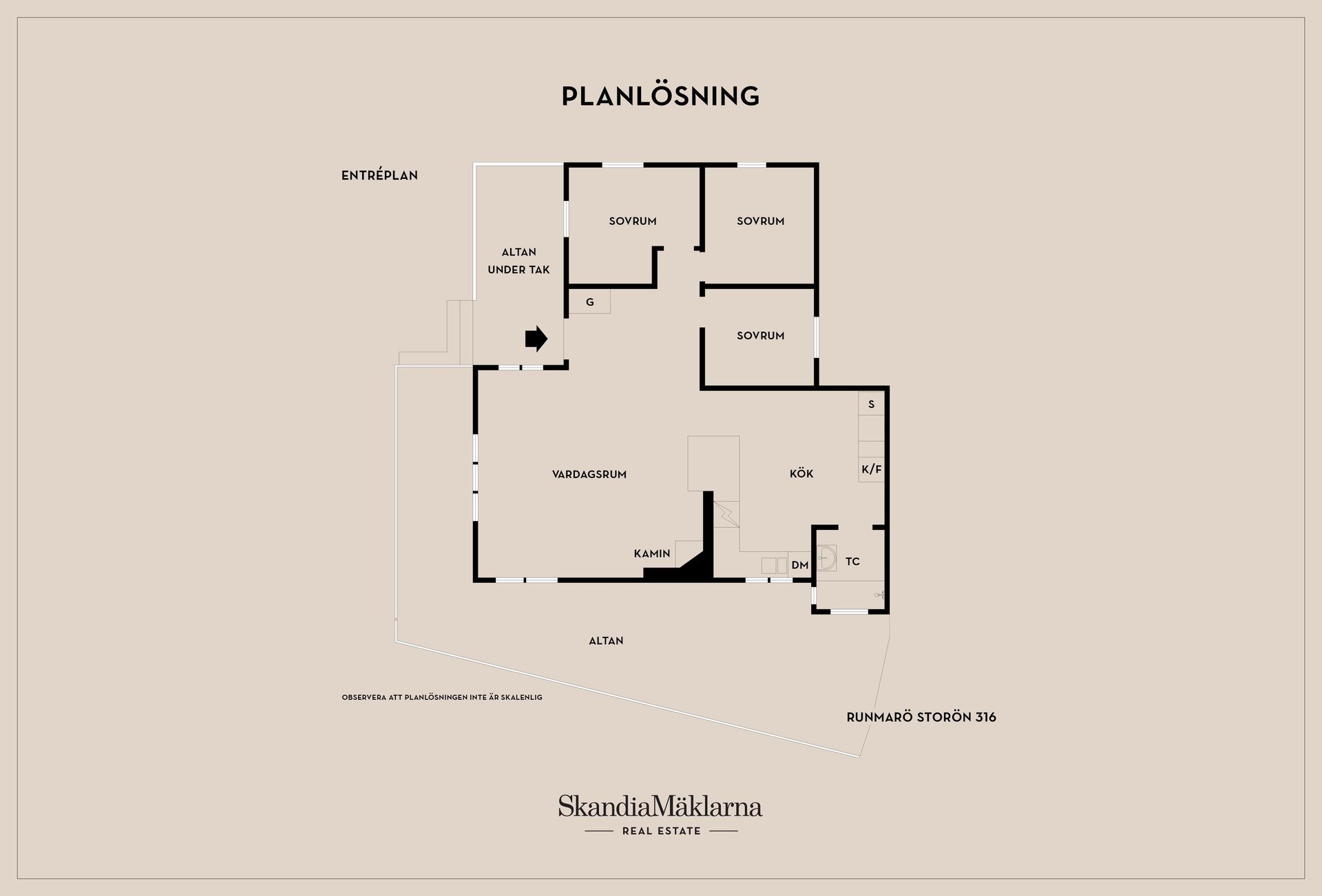 Villa, Runmarö Storön 316, Storön (Runmarö skärgård), Värmdö