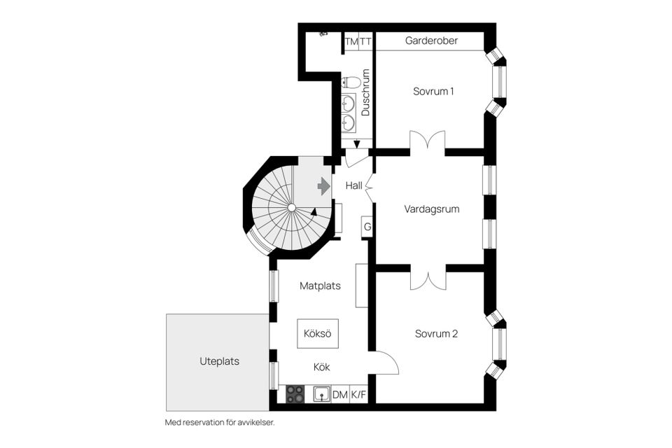 Bostadsrätt, Adelsgatan 32, Visby innerstad, Gotland