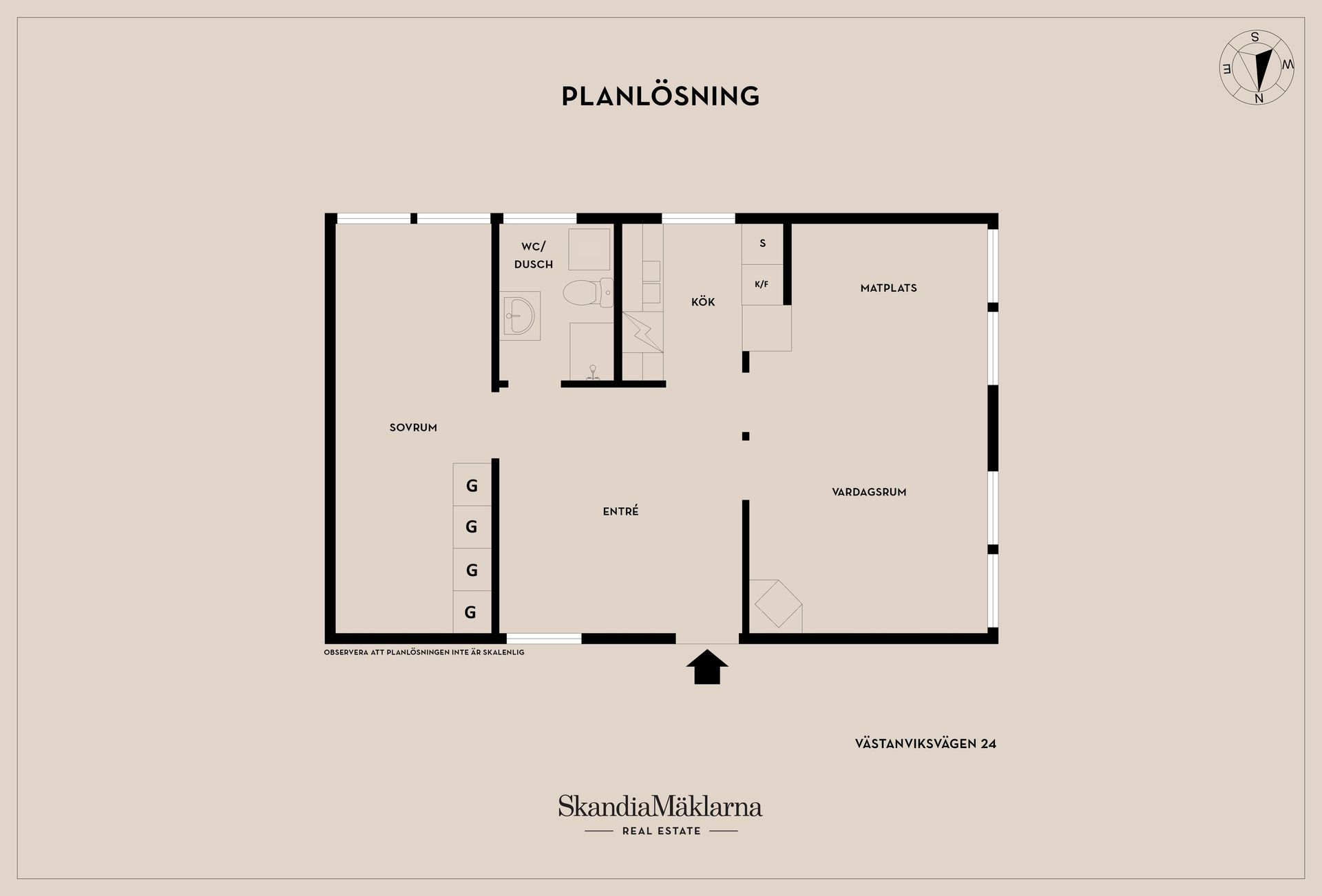 Villa, Västanviksvägen 24, Västanvik, Motala