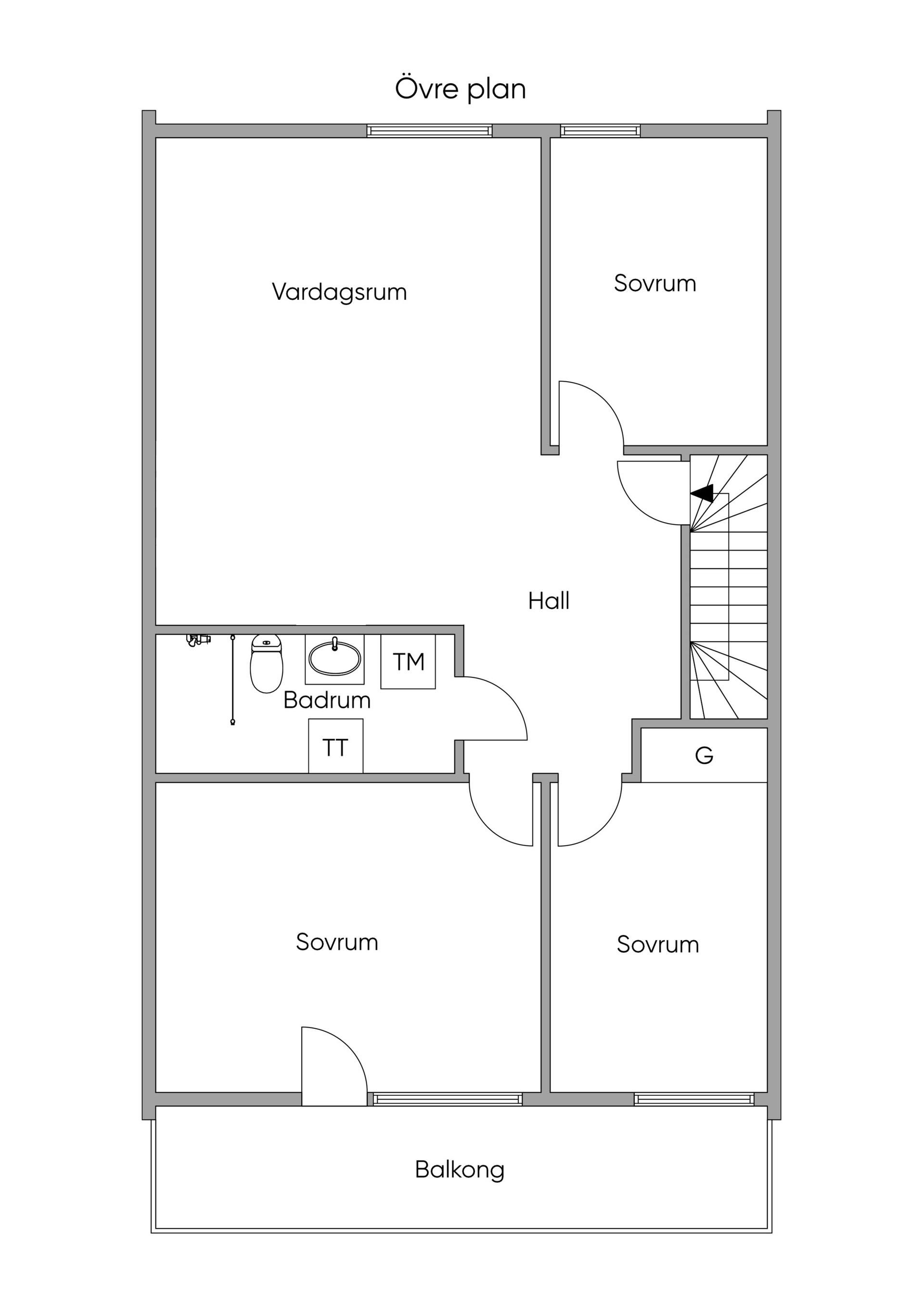 Villa, Radhus, Bullerholmsgränd 18, Skärholmen, Stockholm