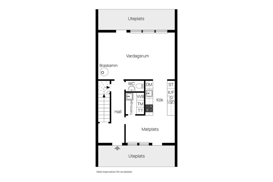 Radhus, Polkettstigen 37, Brunna, Upplands-Bro