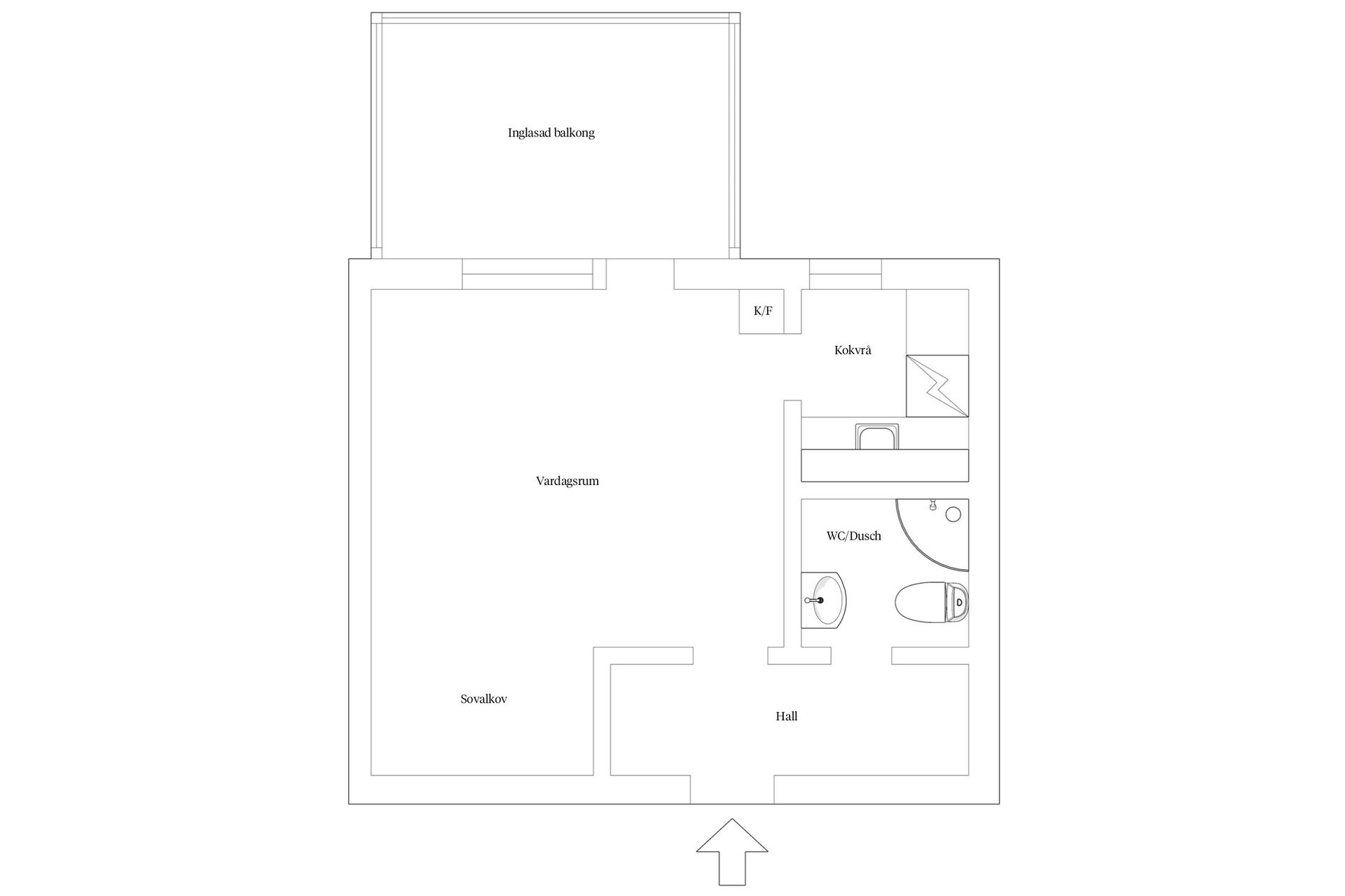 Bostadsrätt, Borgmästaregatan 1A, Granlunda, Trelleborg