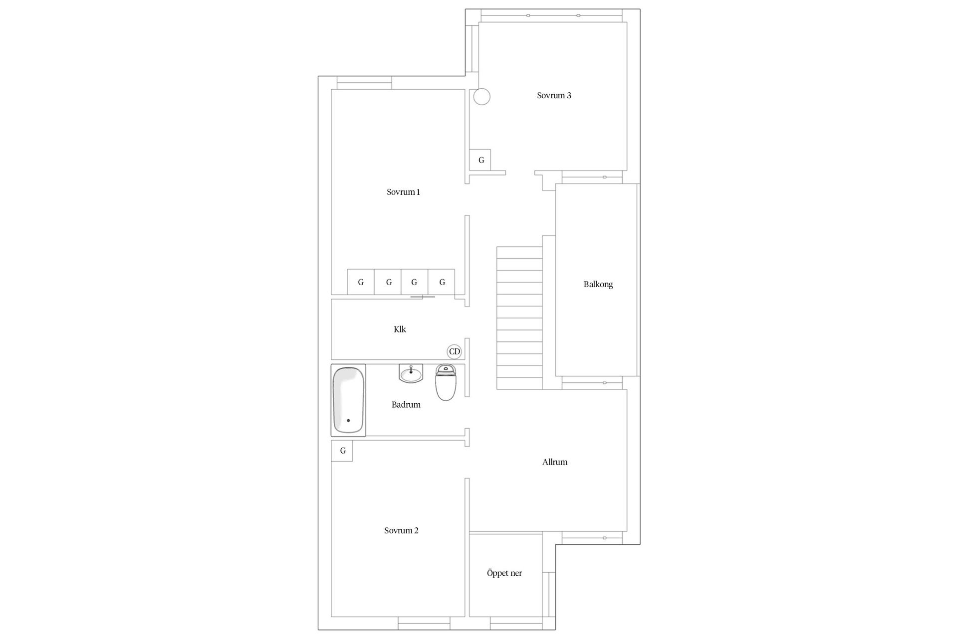 Villa, Radhus, Diabasvägen 3, Norra Lännersta, Nacka