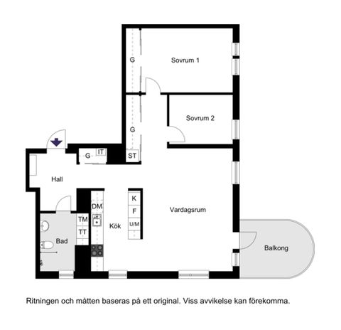 Bostadsrätt, Sjöviksbacken 5, 20 tr!, Liljeholmskajen, Stockholm