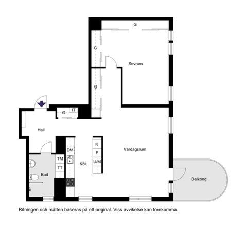 Bostadsrätt, Sjöviksbacken 5, 20 tr!, Liljeholmskajen, Stockholm