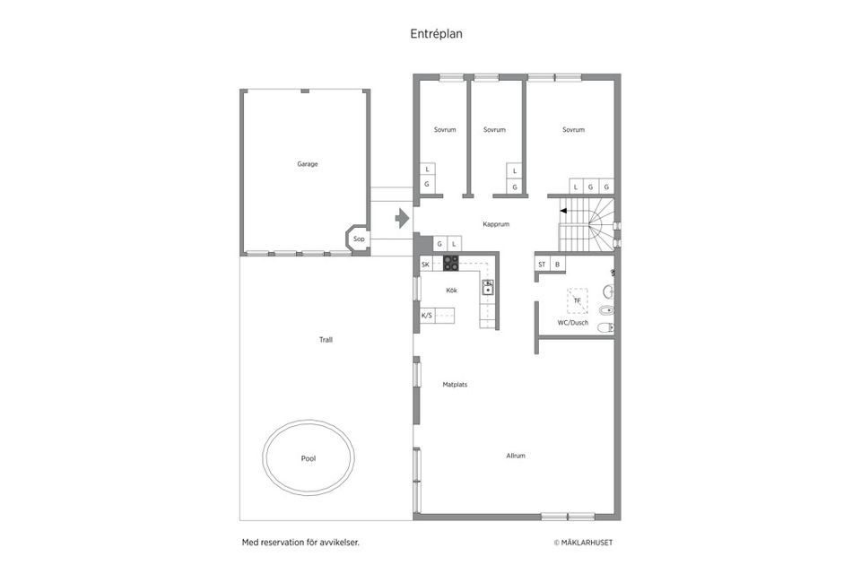 Radhus, Sandmovägen 24, Åby, Norrköping