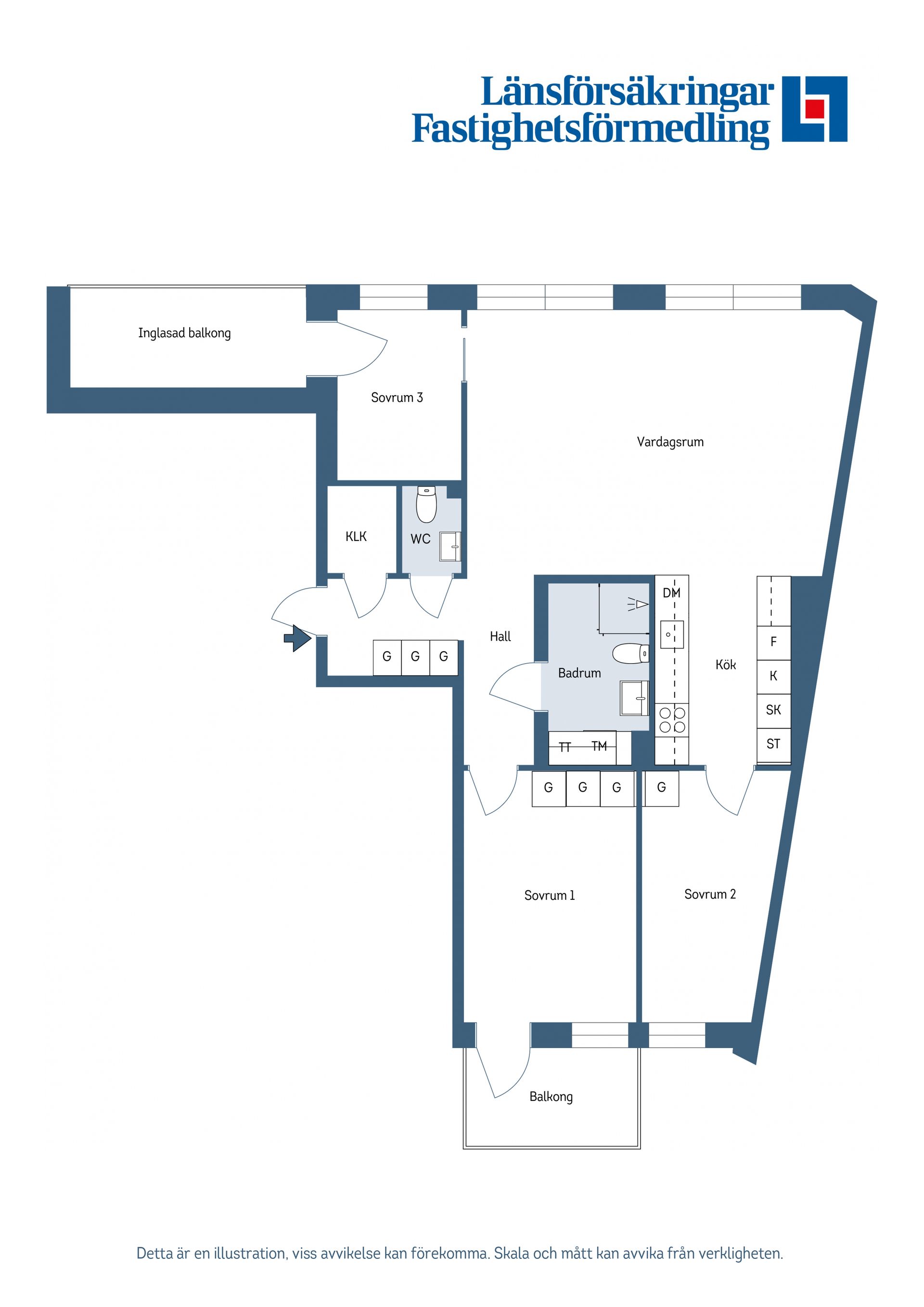 Bostadsrätt, Lokomobilvägen 2C, 5 tr, Nacka Strand, Nacka