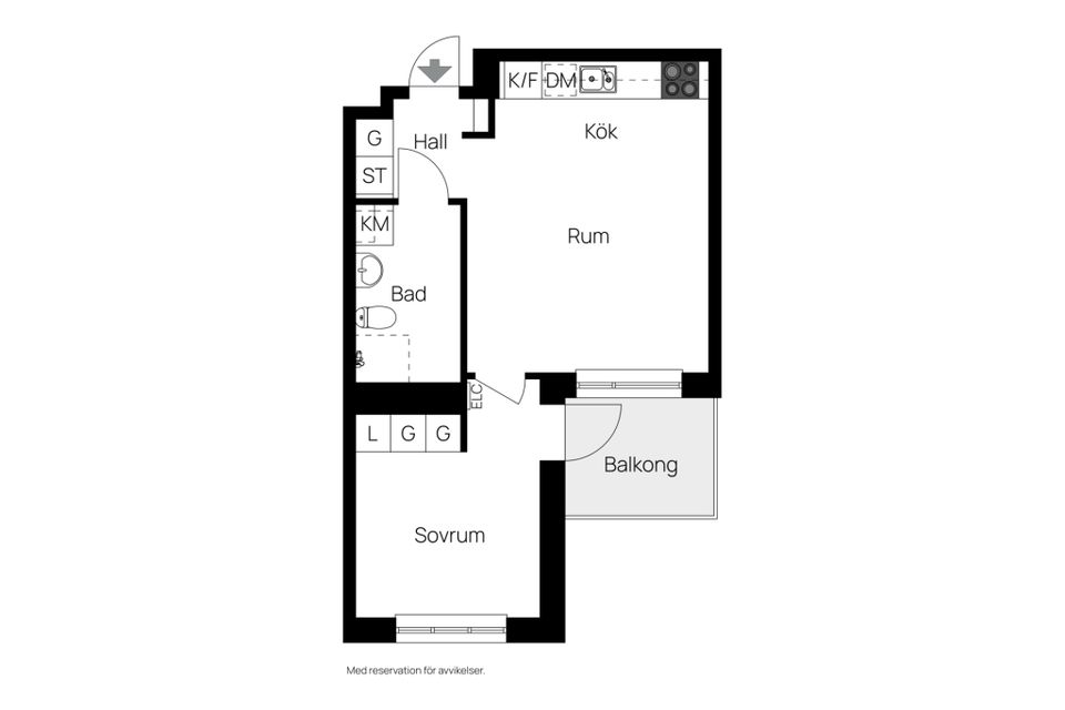 Bostadsrätt, Kvarnvägen 38c, Jakobsberg, Järfälla
