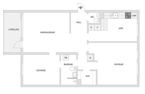 Bostadsrätt, Axvägen 15, Viksjö, Järfälla