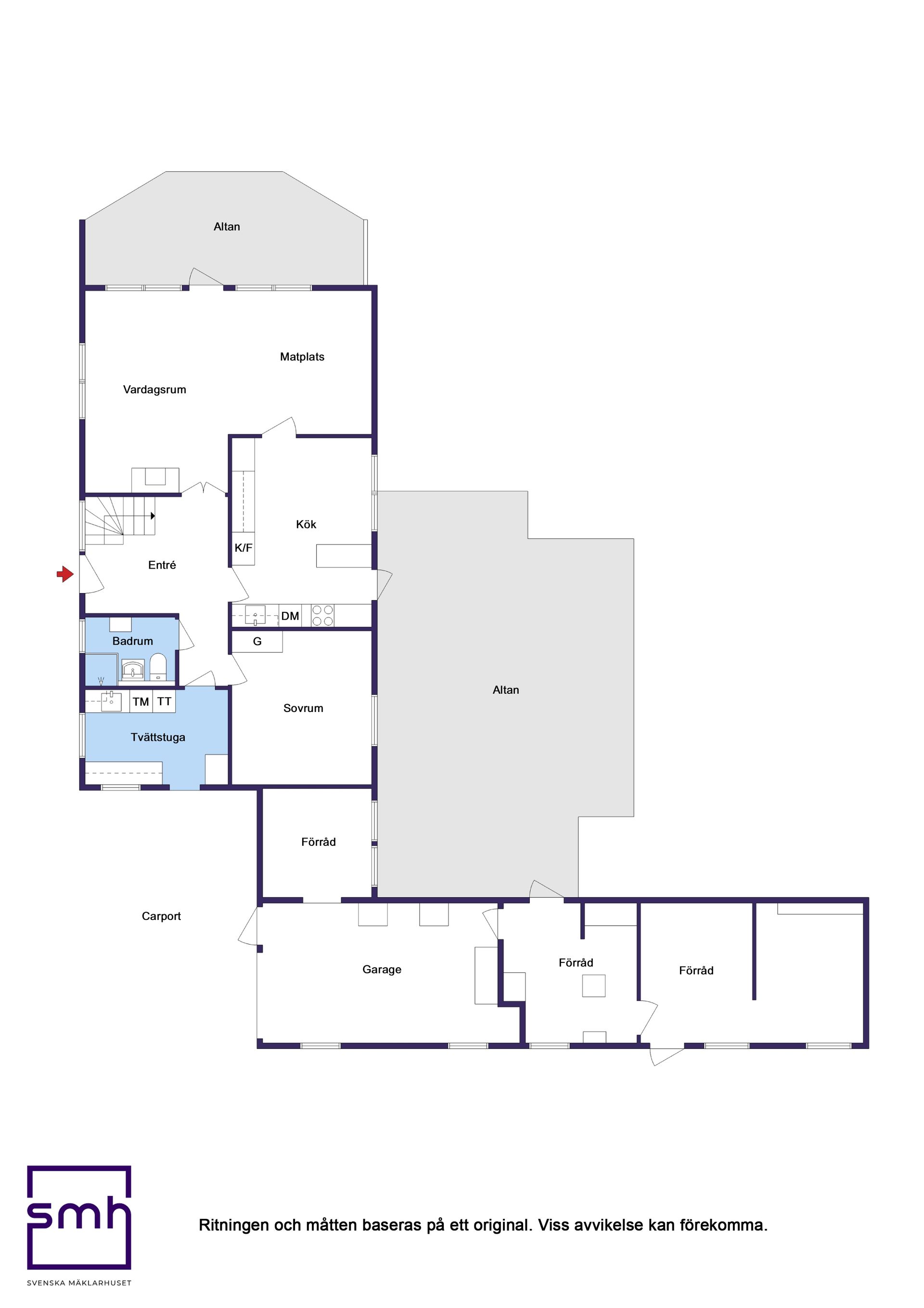 Villa, Bingstorpsvägen 11, Huaröd, Kristianstad