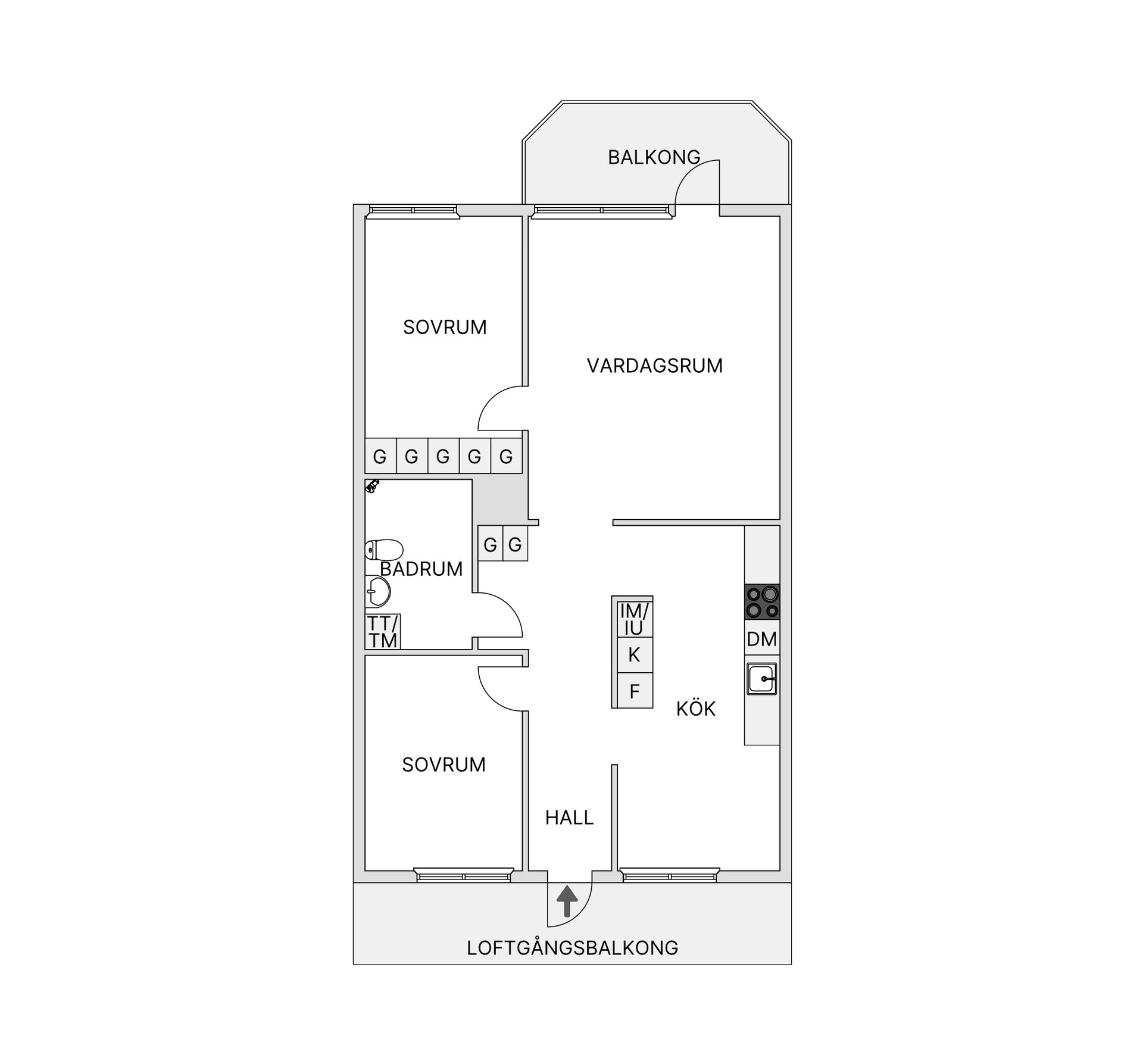 Bostadsrätt, Tvetgatan 104, Tveten, Kungälv