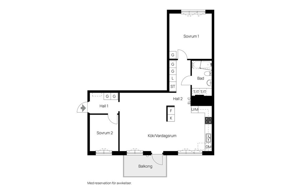 Bostadsrätt, Åkare Engströms väg 9, 5 tr, Spånga - Bromstensstaden, Stockholm