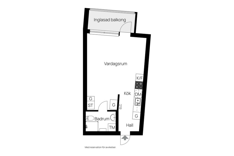 Bostadsrätt, Magasinsgatan 5, Centrum, Varberg