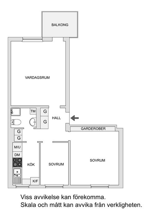 Bostadsrätt, Bildhuggarvägen 35, Globen/Johanneshov, Stockholm