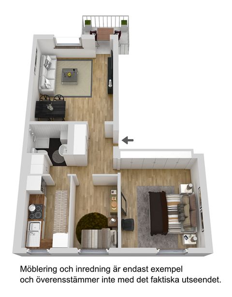 Bostadsrätt, Bildhuggarvägen 35, Globen/Johanneshov, Stockholm