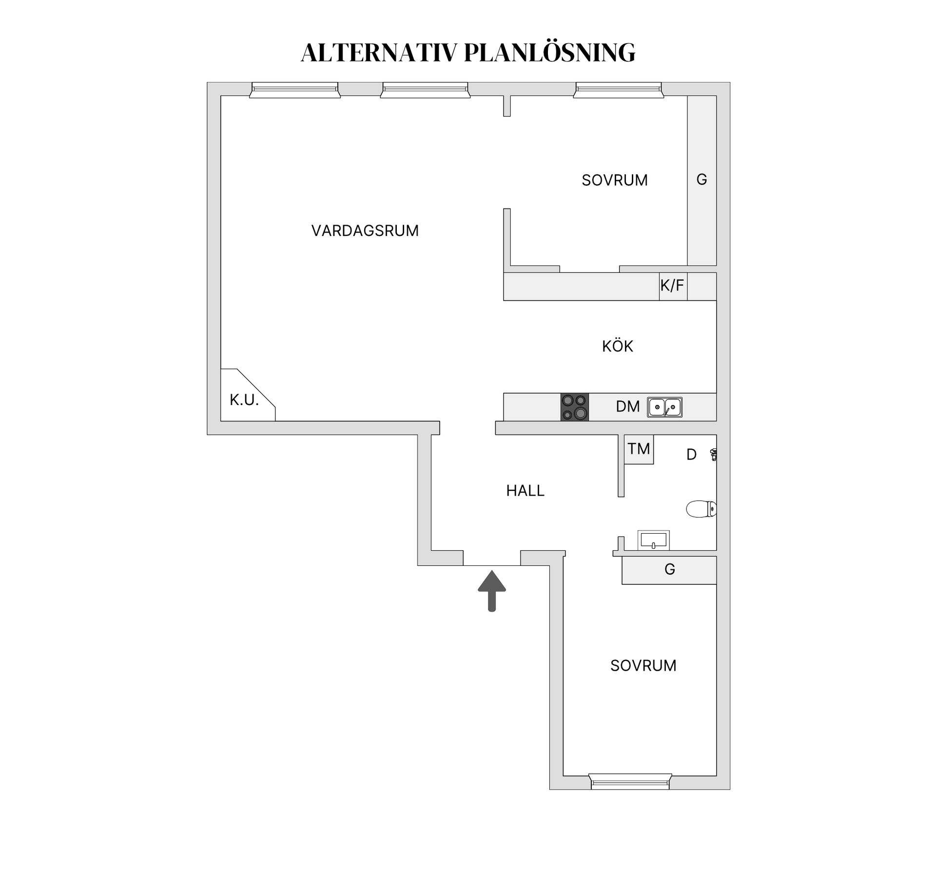 Bostadsrätt, Kungstensgatan 29, 2,5 tr, Stockholm