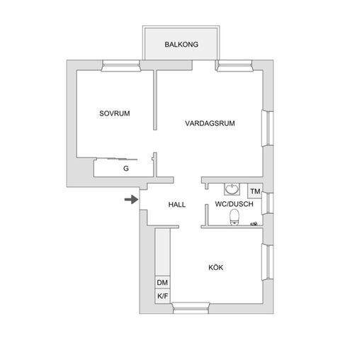 Bostadsrätt, Norgårdsgatan 4B, Torpa Söder, Jönköping