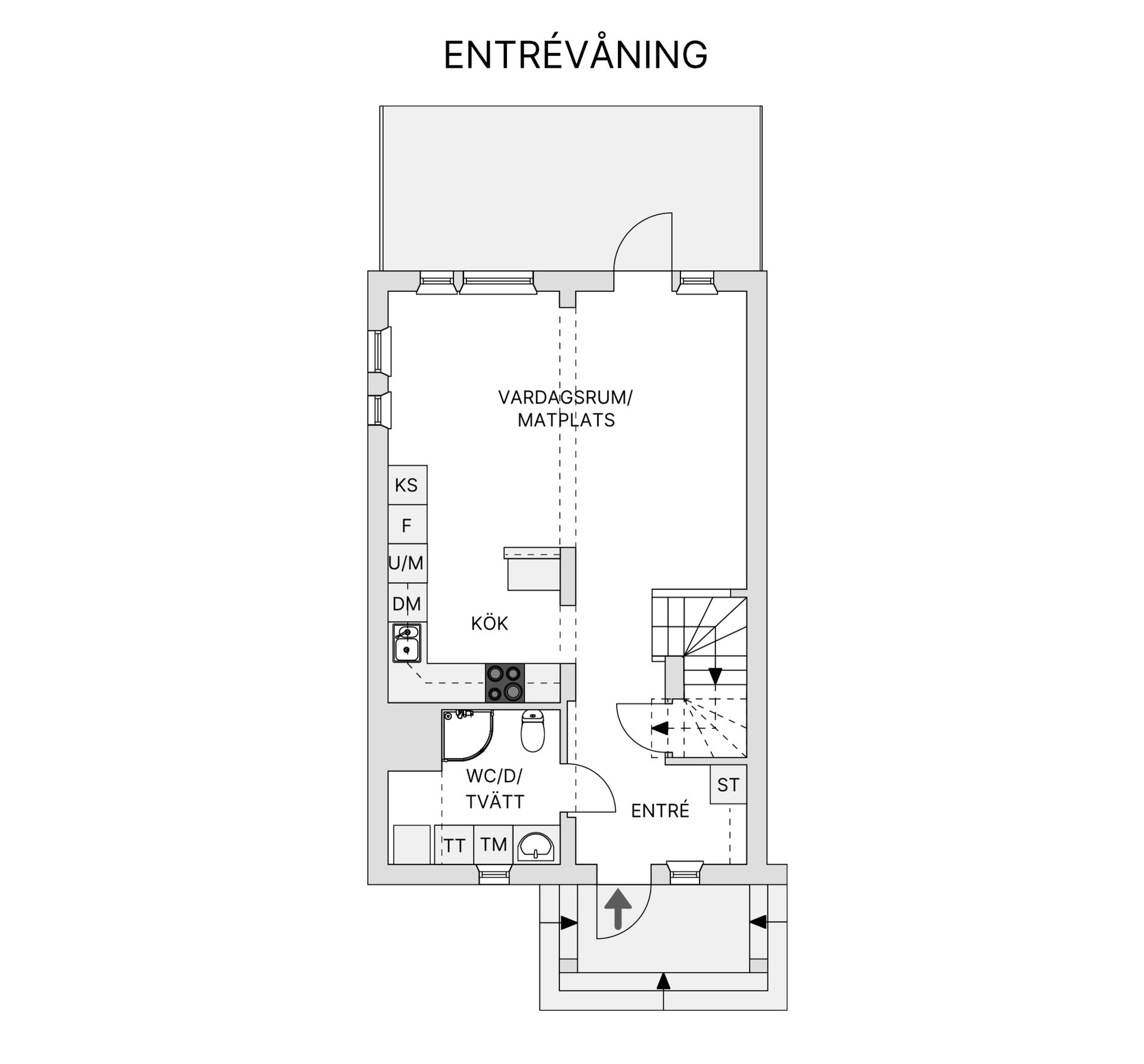 Bostadsrätt, Pingstgatan 61, Morö Backe, Skellefteå