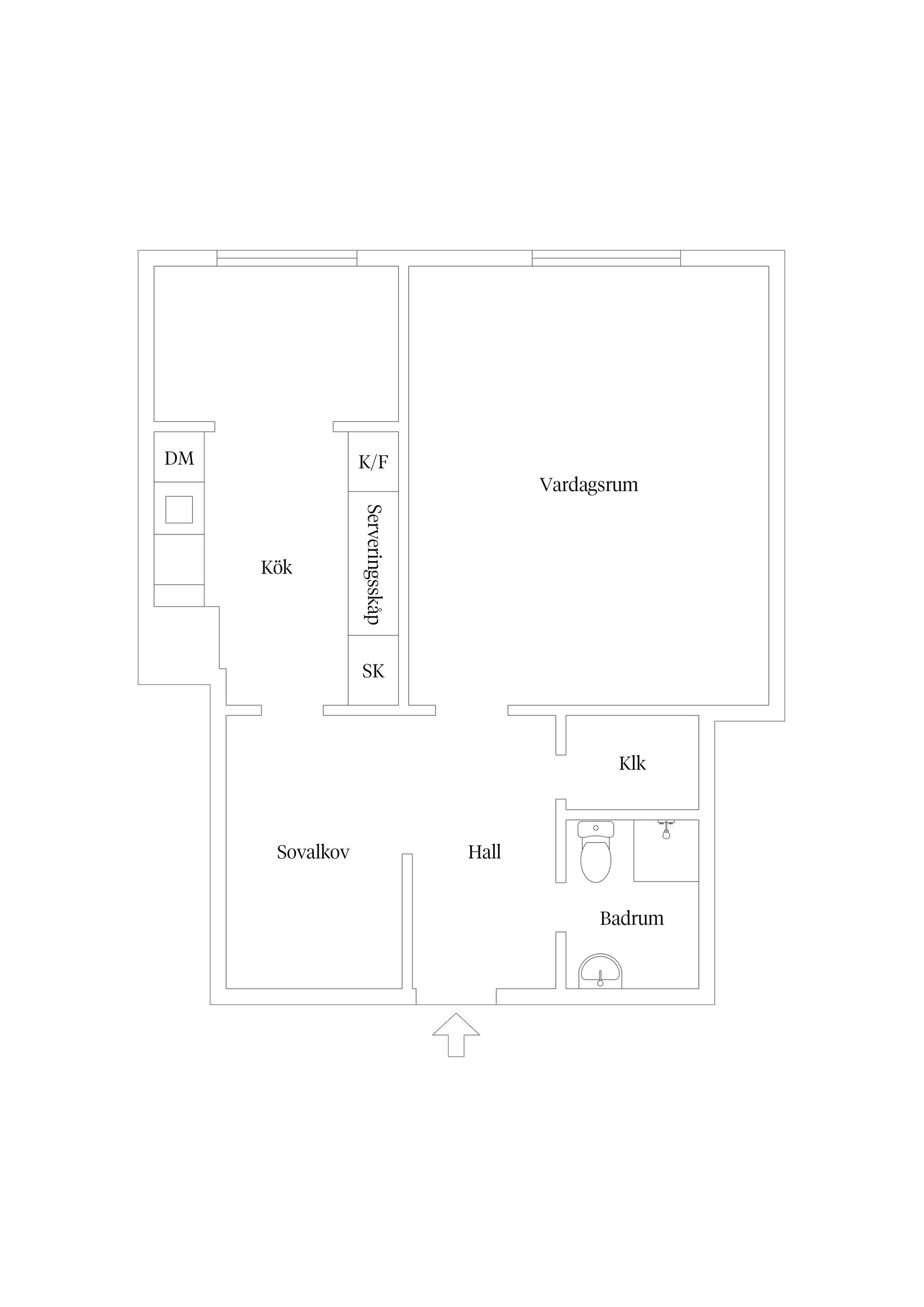Bostadsrätt, Väderkvarnsgatan 44A, Fålhagen, Uppsala