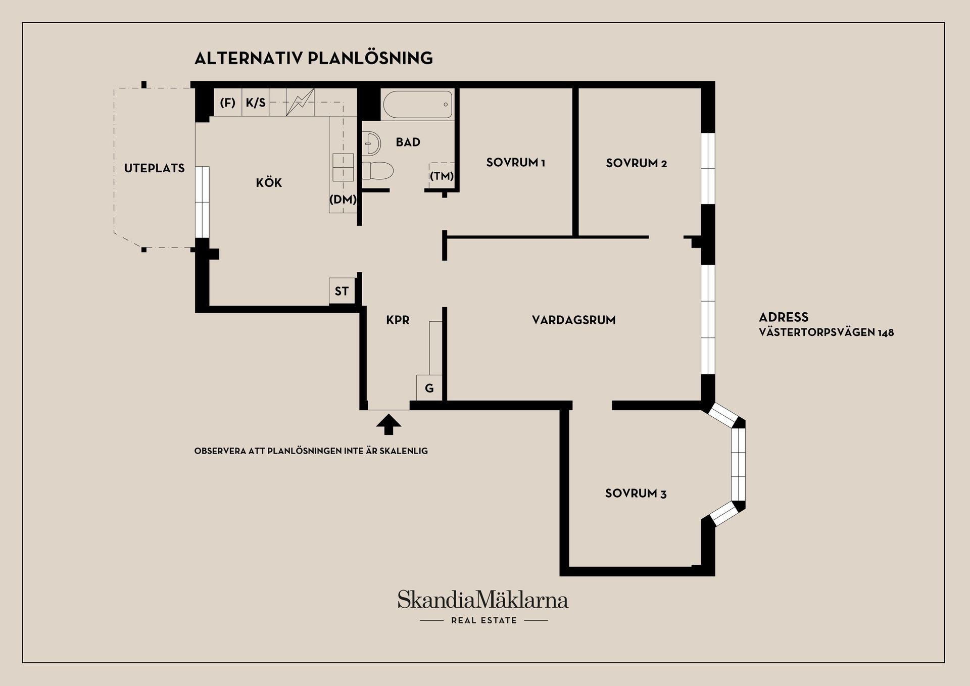 Bostadsrätt, Västertorpsvägen 148, Västertorp, Stockholm