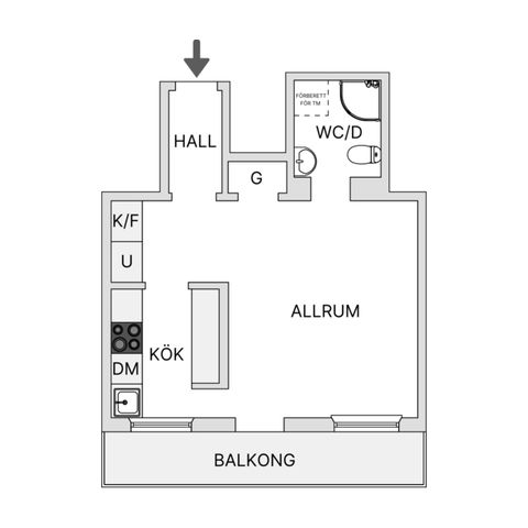 Bostadsrätt, Åsögatan 190, Södermalm - SoFo, Stockholm
