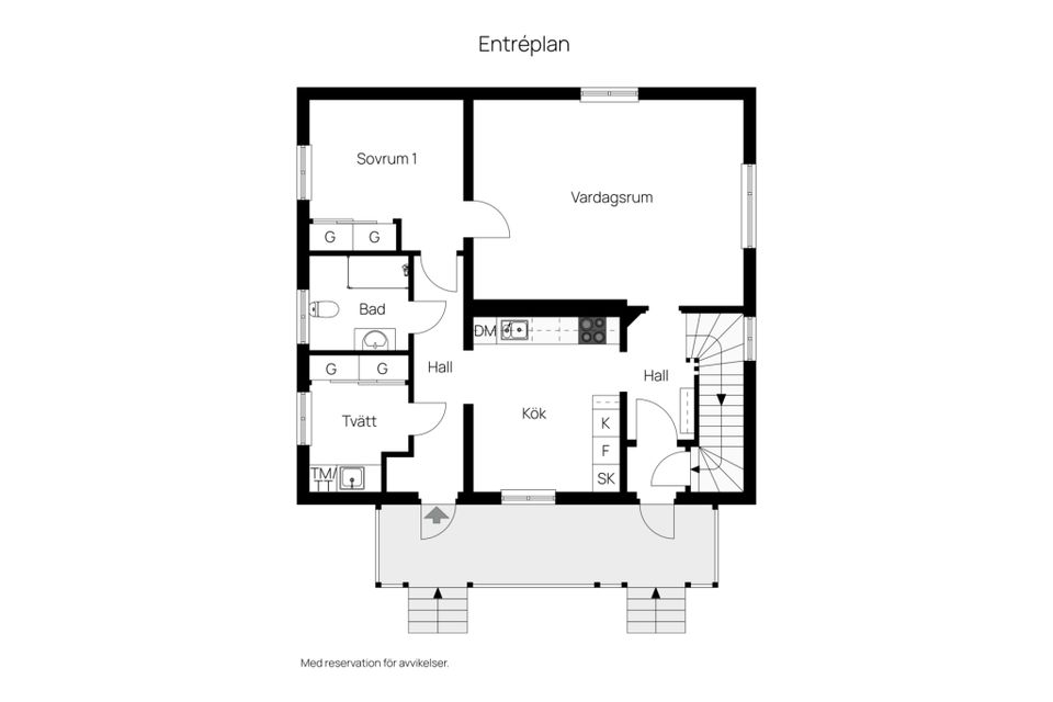 Villa, Tallvägen 3, Hälletorp, Härnösand