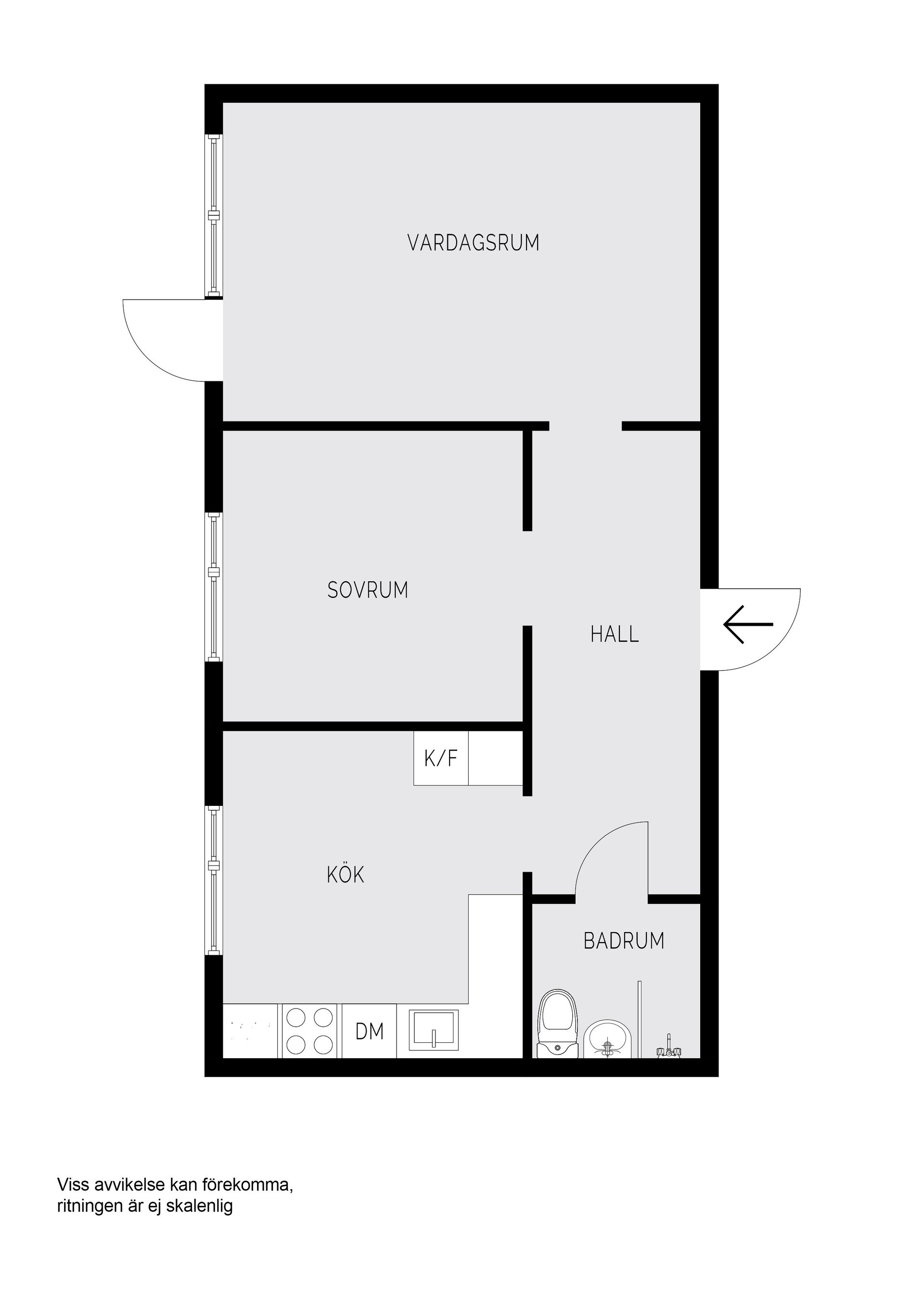 Bostadsrätt, Gränsvägen 12, Haninge