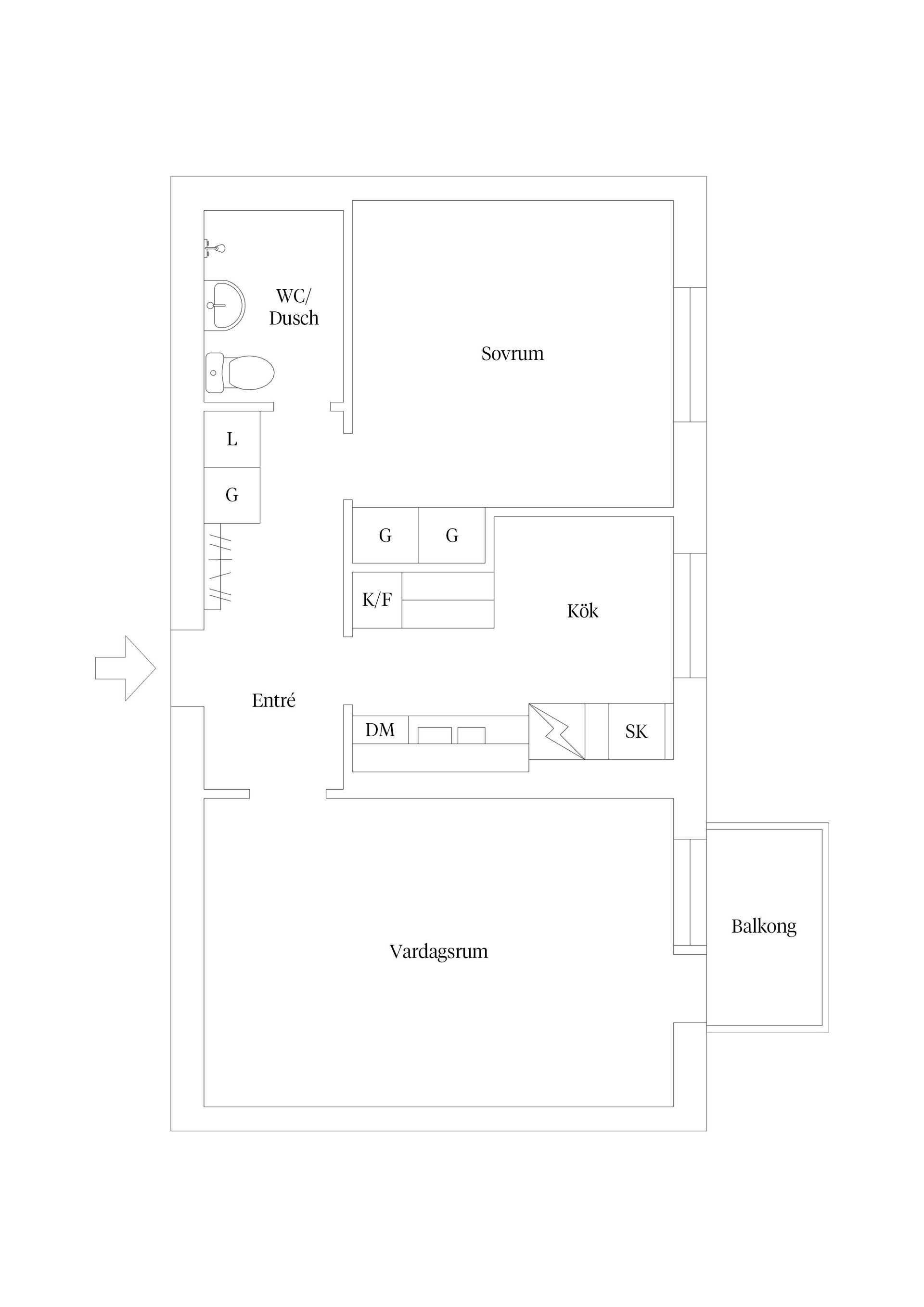 Bostadsrätt, Tegnérgatan 32B, Luthagen, Uppsala