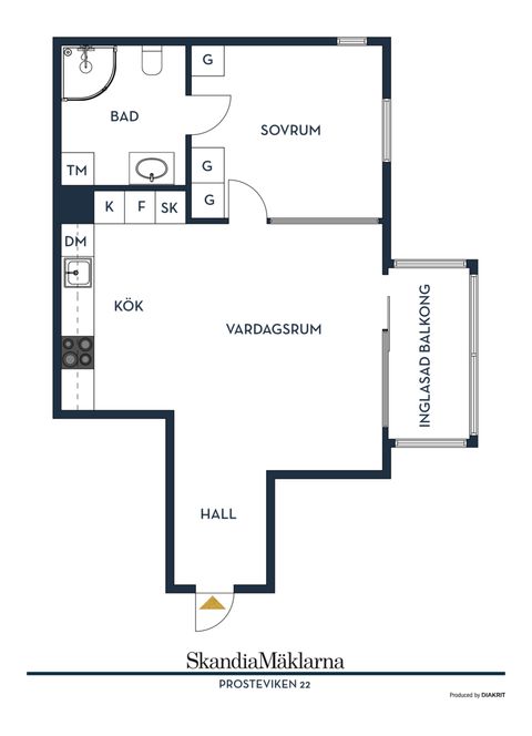 Bostadsrätt, Prosteviken 22, Skärhamn, Tjörn