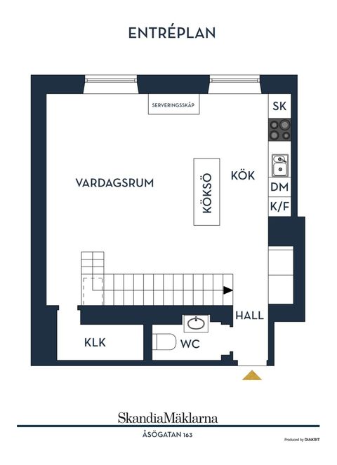 Bostadsrätt, Åsögatan 163, Södermalm  - Sofia, Stockholm
