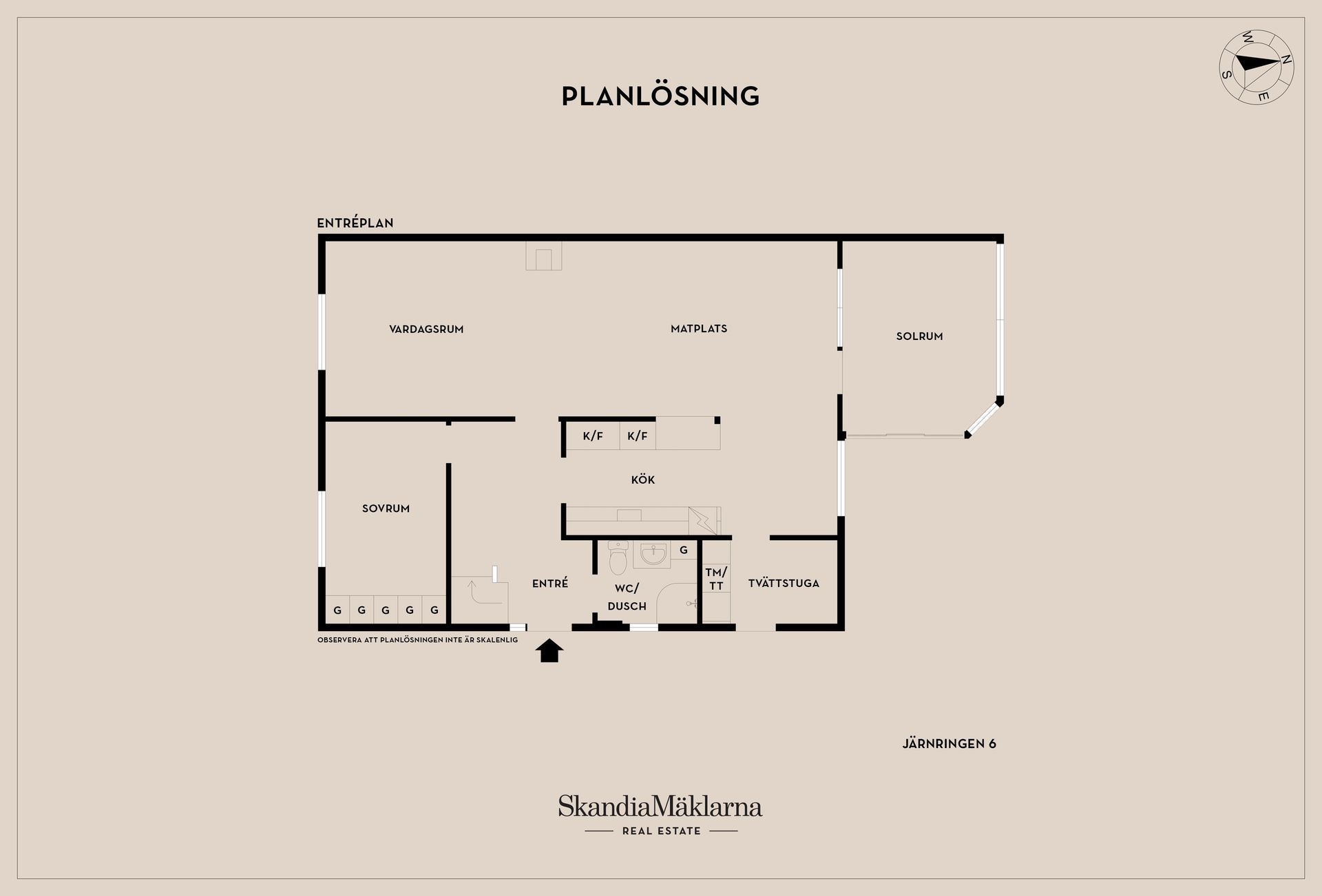 Villa, Järnringen 6, Motala